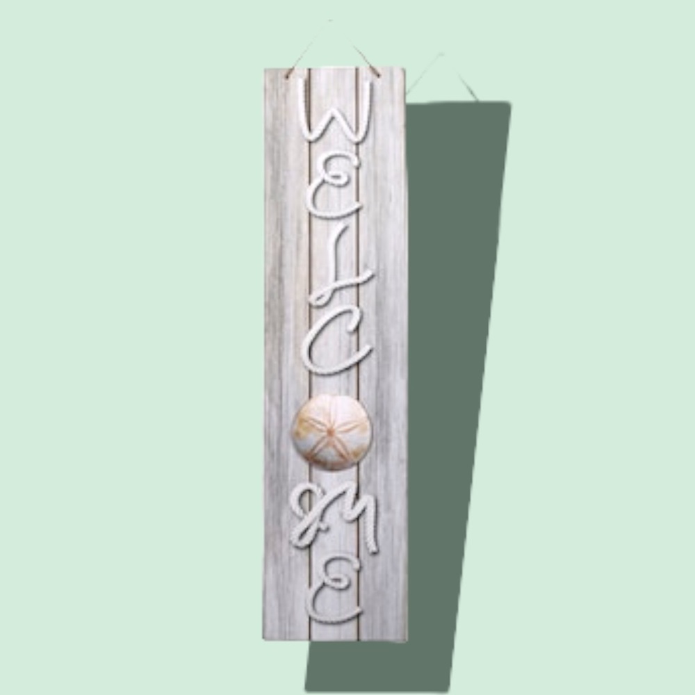 🐚 NAUTICAL HANGING WALL SIGN 🐚